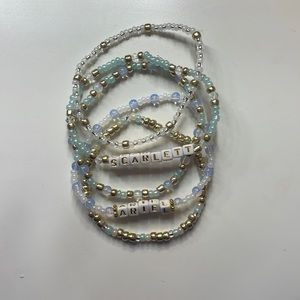 Scarlett and Ariel bracelet
